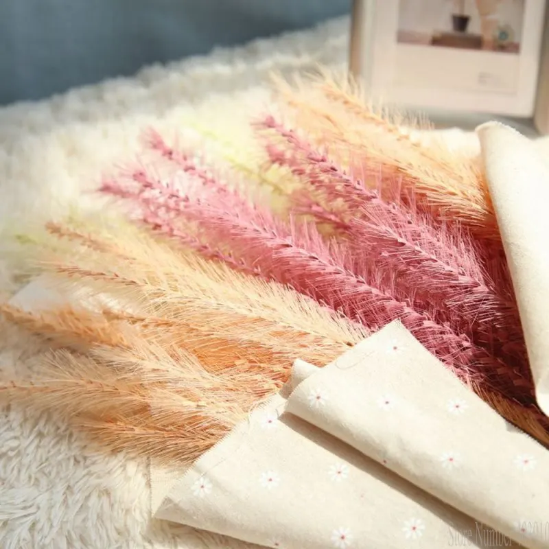 

80cm artificial PE malt grass flower home hotel DIY decorative fake flower wedding scene layout Christmas day decoration 1PC