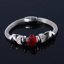 .Fashion Jewelry Crystal Bracelet Weave Bracelets for women Statement bracelets & bangles pulseira feminina