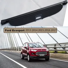 Задний багажник автомобиля защитный лист для багажника Крышка для Ford Ecosport 2013. полка тенты багажная сумка экран Выдвижной