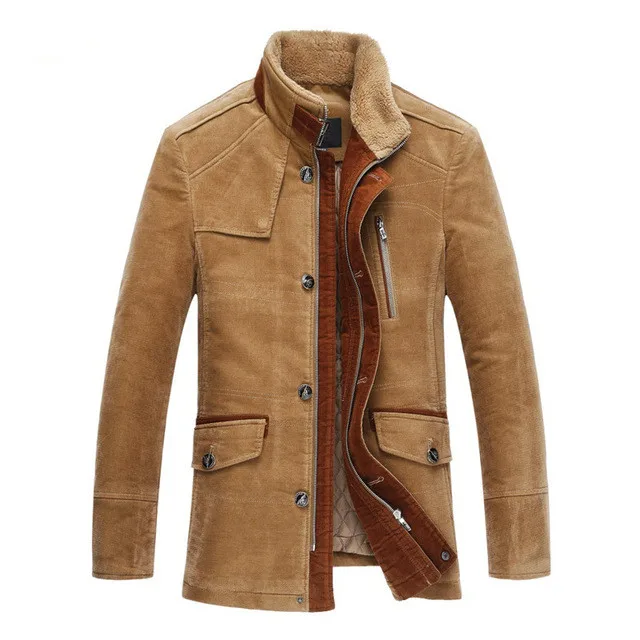 KOLMAKOV, новинка, зимние мужские пальто, утепленные куртки, высокое качество, шерстяной Повседневный Тренч, Мужская ветровка, большой размер M-6XL, 7XL - Цвет: CAMEL