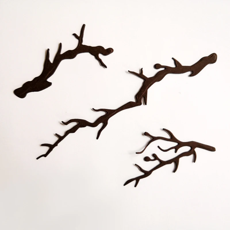 

Kind of Branch Metal Cutting Dies for Scrapbooking DIY Album Embossing Folder Paper Card Maker Template Decor Stencils Crafts