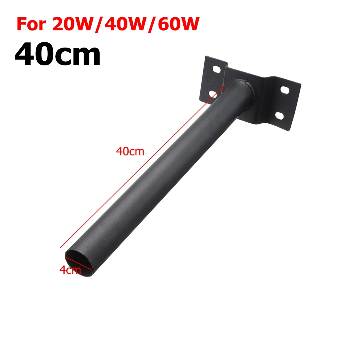 Neue 40 CM 50 CM Länge Licht pol Kits Weiß Für Solar Straße Licht Outdoor Garten Wand LED Lampe Beleuchtung Neue 40 CM 50 CM Länge Licht pol Kits Weiß Für Solar Straße Licht Outdoor Garten Wand LED Lampe Beleuchtung
