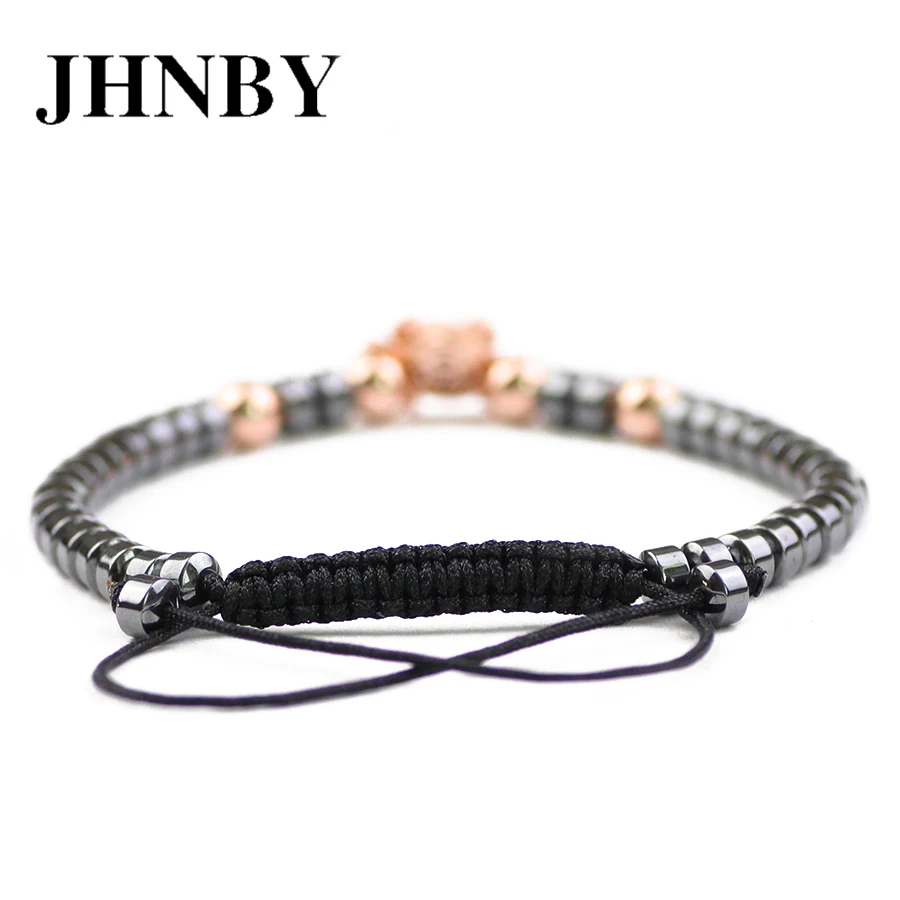 JHNBY Lucky ЧЕРЕПАХА плетеный Канат для ММ мужчин браслет 3 мм талисманы гематит