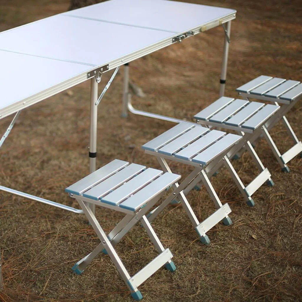 

Aluminum Alloy Folding Camping Chair Foldable Fishing Stool for Outdoor Garden Traveling Beach Picnic BBQ Seat Tools