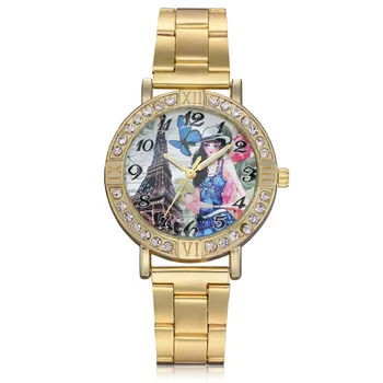 

Aimecor Quartz Women Watches Rose Gold Plated Elegant Rhinestone Bracelet Fashion Ladies Dress Watches Montre Femme Saat Y014