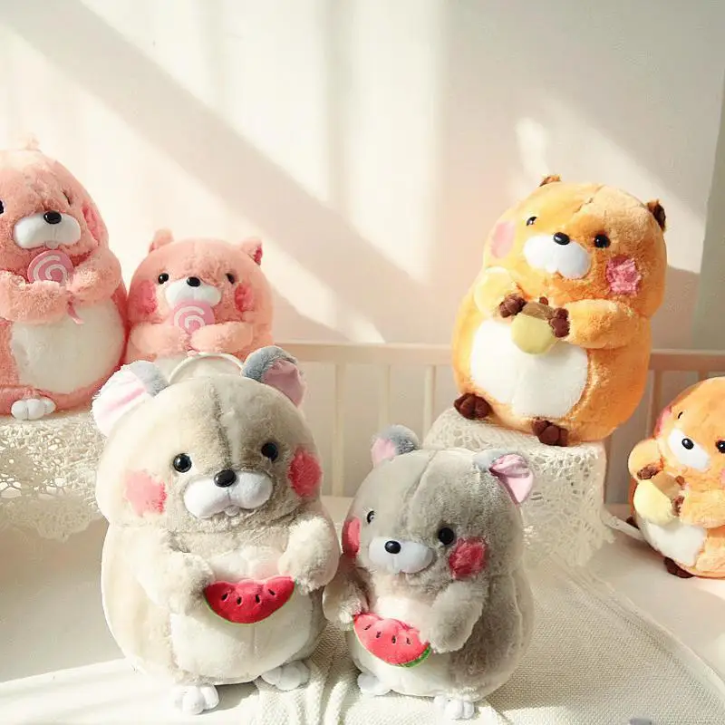 1pcs Big 40cm Cute Pet Hamster Plush Toy Adorable marmot Soft Stuffed