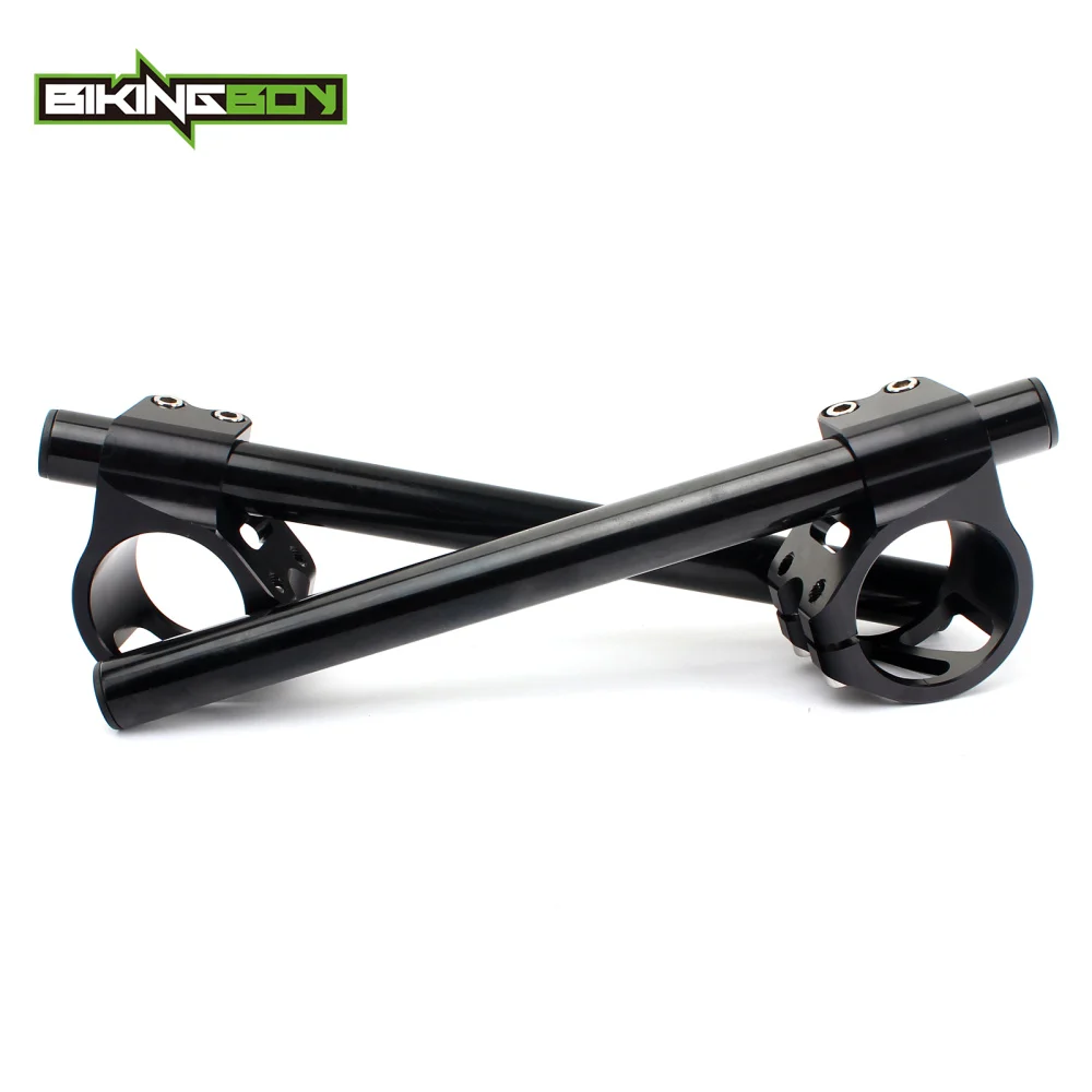 BIKINGBOY 43 мм зажим Ons руль для HONDA CBR 600 F4i Sport F4 SuperSport 1100 XX Blackbird 97 03 VFR 750 F lnterceptor|Руль