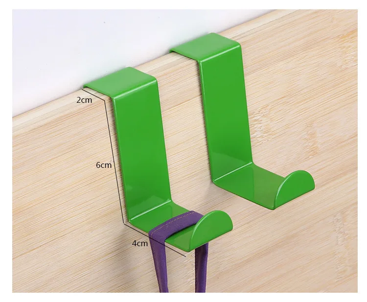 2 шт. крюк для задней двери посуда для одежды крючки для халатов из нержавеющей стали вешалка