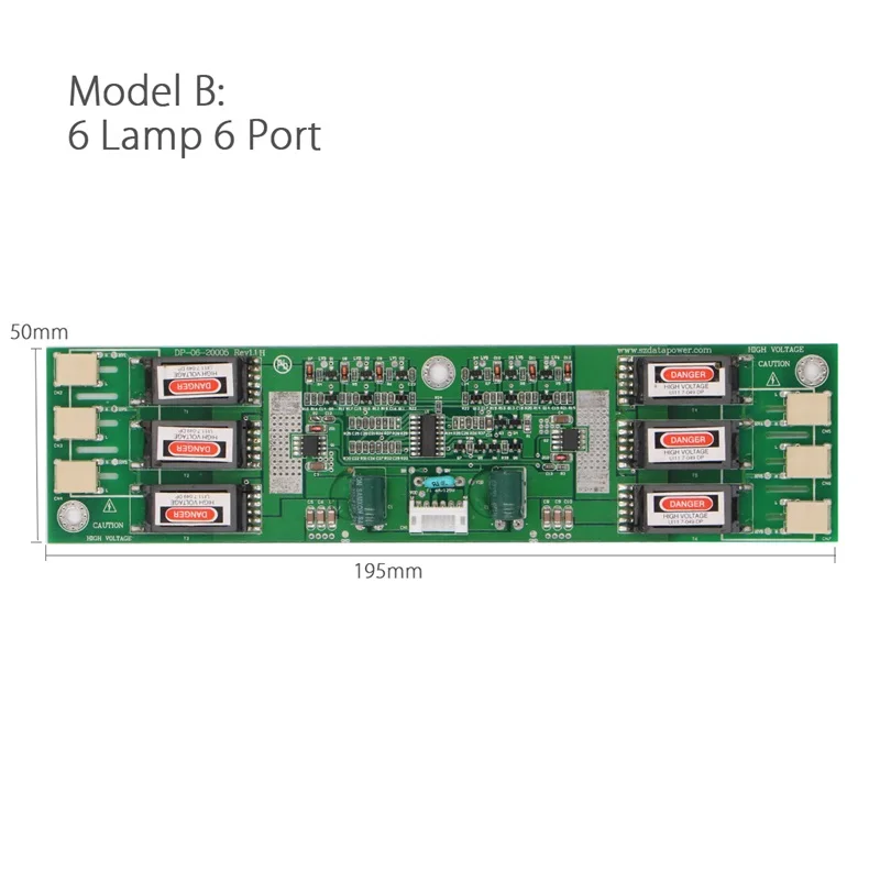 6 ламповый 4 порта 6 портов инверторный ток модуль высокого давления LTM213U6-L01 CCFL для ЖК-панели панель экрана плата контроллера v56