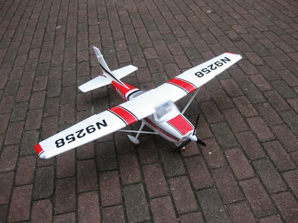 Cessna1400MM/1,4 M Sky тренажер Cessna 182 AT Red 5CH с закрылками светодиодный PNP масштабные радиоуправляемые модели самолета