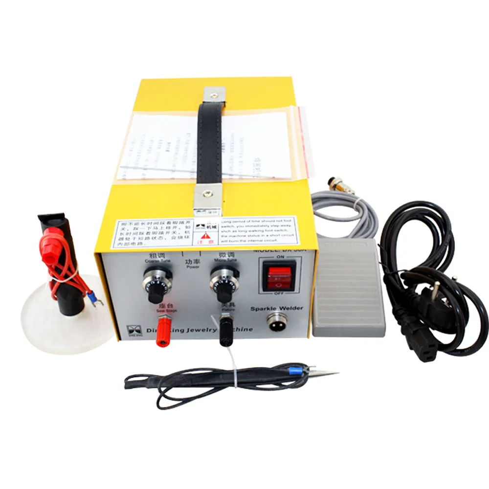 

Spot welder handheld precision pulse spot weldersmachine welding machine gold and silver jewelry processing 30A laser