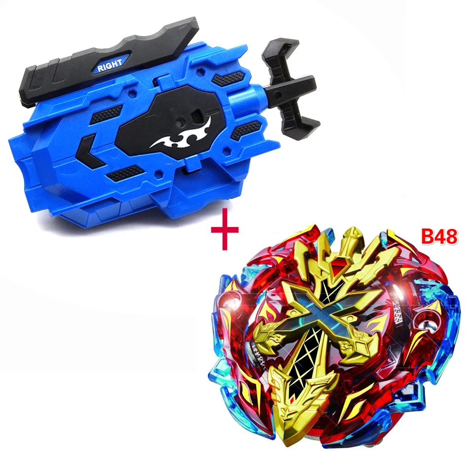 B48 Takara Tomy все модели пусковые установки, бейблэйд бёрст B-150 B-149 B-145 B-127 игрушки GT Arena Металл Бог Fafnir Прядильный механизм лезвия игрушка - Цвет: B48