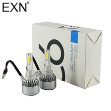 880 881 36 Вт 3800LM СВЕТОДИОДНЫЕ Фары Conversion Kit 6000 К COB Лампы Автомобилей Белый Свет (2×36 Вт/3800Lm) одна Пара C6 СВЕТОДИОДНАЯ Головная лампа