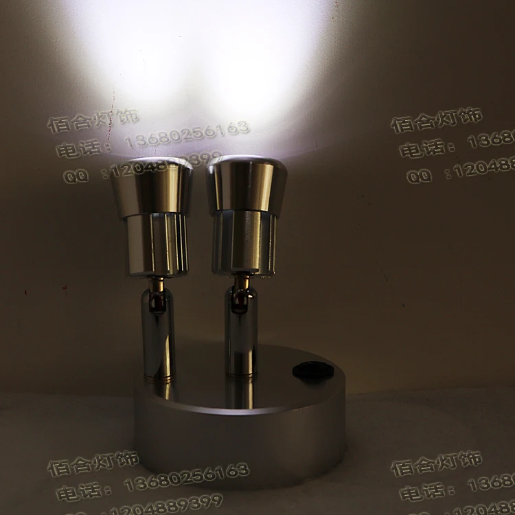 

NEW led a small spotlights battery light lamp bedside lamp without radio contact backdrop lamp lights wedding showcase SD13