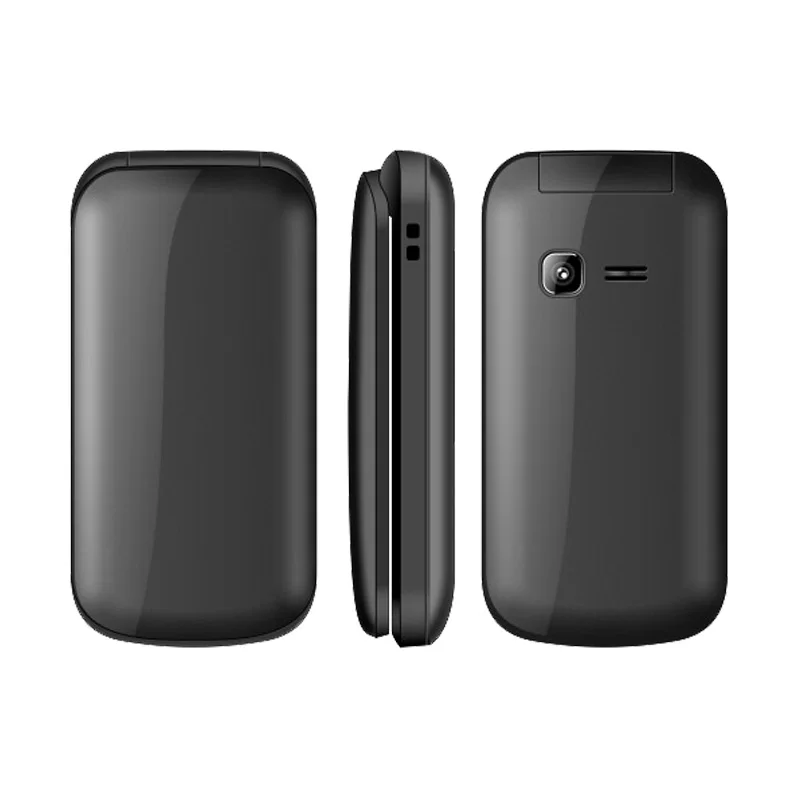 UNIWA X18 флип телефон GSM старый человек старший кнопочный Filp функция мобильный Dual SIM