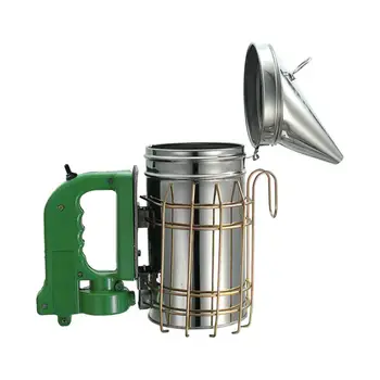 

Stainless Steel Electric Bee Smoke Transmitter Kit Rechargeable Smoke Aerosolizing Beekeeping Tool Apiculture Bee Smoker