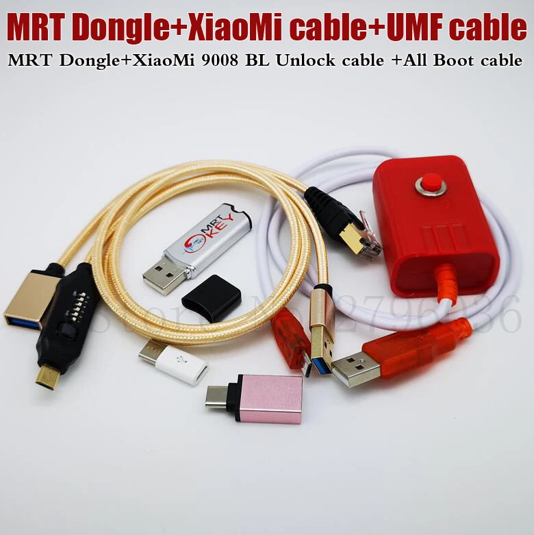 2020 новейший ключ MRT KEY 2 Dongle + для кабеля Xiao Mi EDL UMF ALL Boot cable set (EASY Switch) и Micro USB адаптера