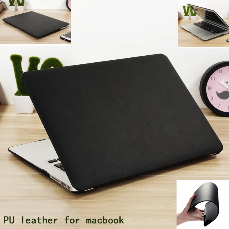 New Genuine PU Leather cover Hard case For Apple mac book Air 11.6 13.3