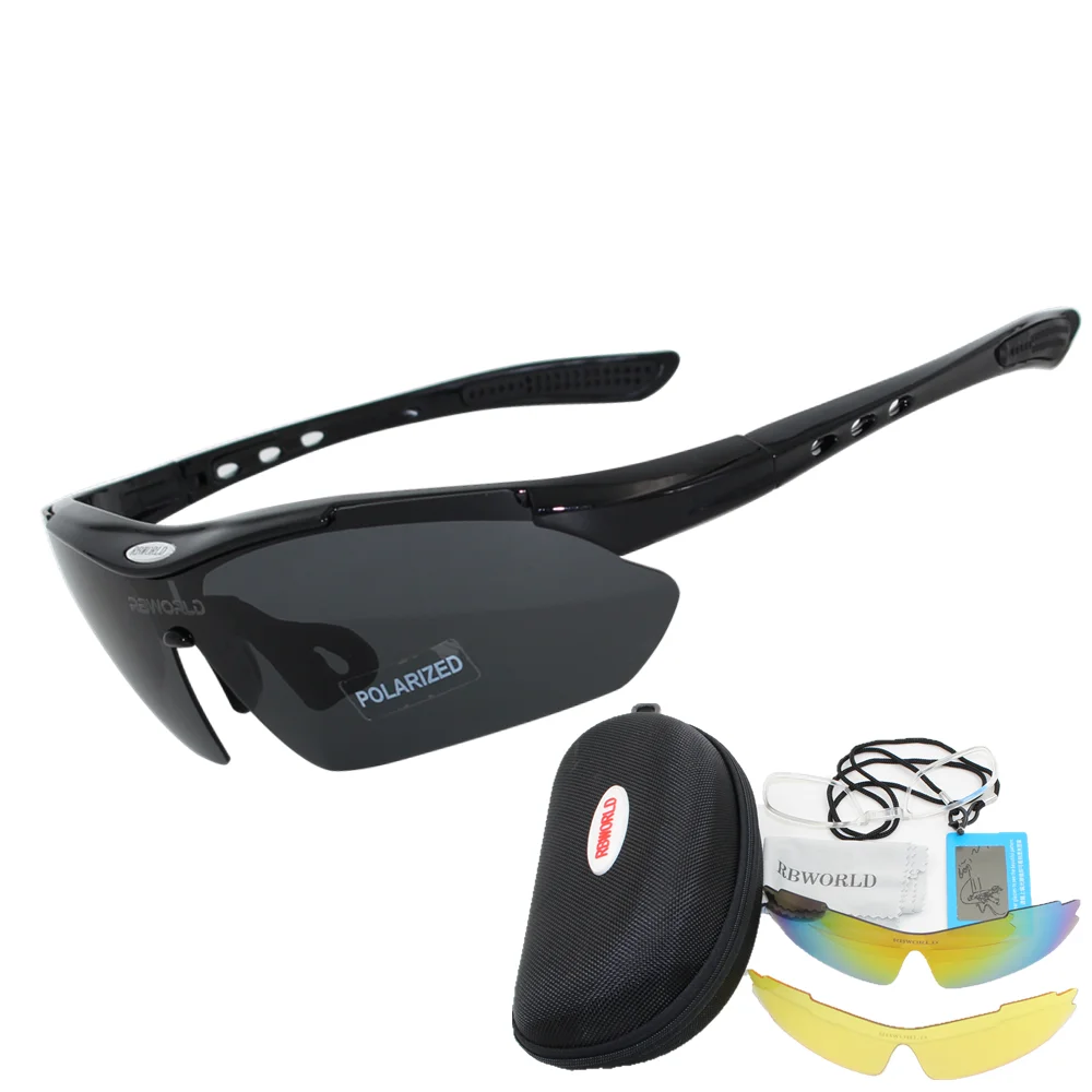 Jbr страйкбол, велосипедные солнцезащитные очки, спортивные, 3 линзы, поляризационные, мужские, для спорта, дороги, Mtb, горного велосипеда, очки, очки для бега