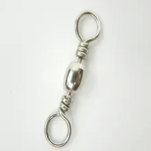 200 шт./лот, Рыбалка баррель поворотный, Вертлюг, антикоррозийных Рыбалка Разъем