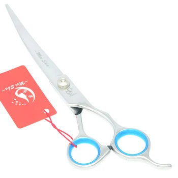 

Meisha 7 inch Pet Curved Cutting Scissors Japan Barber Shop Dog Beauty Styling Shears for Trimming Hair HB0066