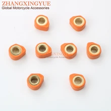 8PC Racing Quality Roller Weights 20x12mm 15.5g for KYMCO