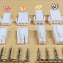 10 комплектов EL-4.5 2/3/4/6/9/12 стежков на каждые маленькая дверь для Tamiya по супер скидке разъем комплект Наборы мини Тамия установить EL 4,5 мм Мужской Женский Разъем