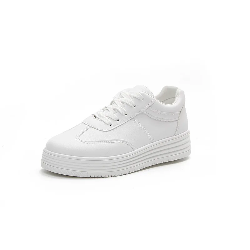 

Spring New Designer White Shoes Female Platform Sneakers Women Casual Female Shoes Woman