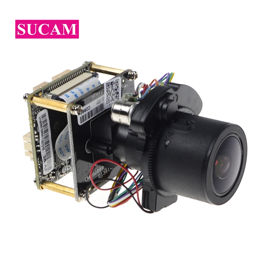 Камера видеонаблюдения SUCAM H.265 2 8 12 мм с переменным фокусным расстоянием 4 МП Hi3518D +