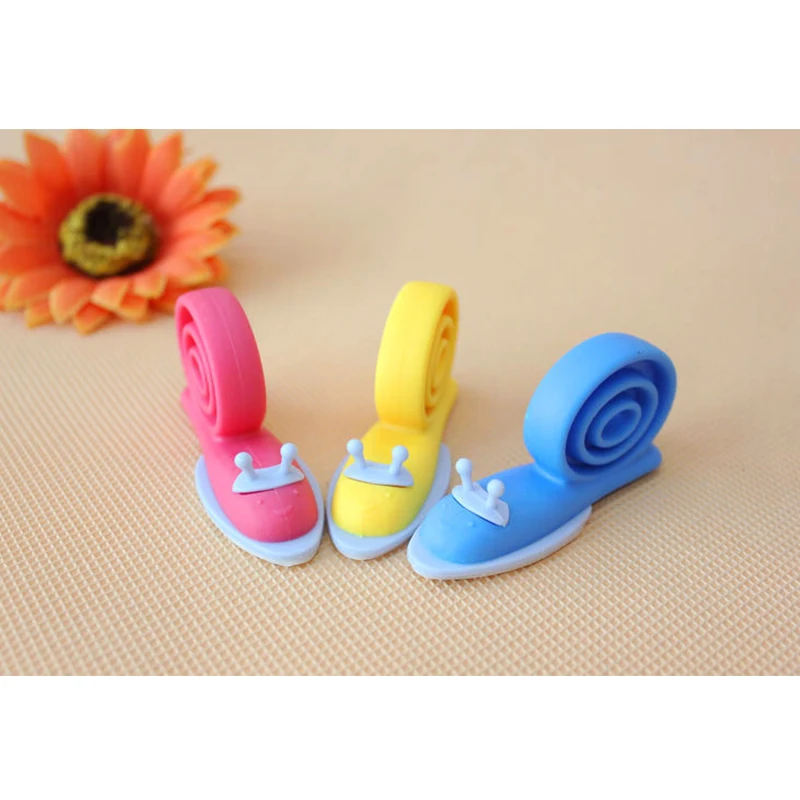 EVA Door Stopper Cartoon Snails Shape Doorstop Home Decor Door Buffers Child Finger Protection Safe Doorways for Baby Care