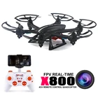 Save 8.25 on Mjx X800 Rc Helicopter Drones Quadcopter can add C4010 Wifi Fpv Hd Camera and 4pcs Battery An 1in4 Charger vs X5sw X6sw X5c
