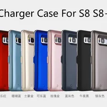 Новинка 5000 мАч запасной внешний аккумулятор чехол для samsung S8 S8 plus s8+ запасной Внешний Аккумулятор Чехол для зарядного устройства