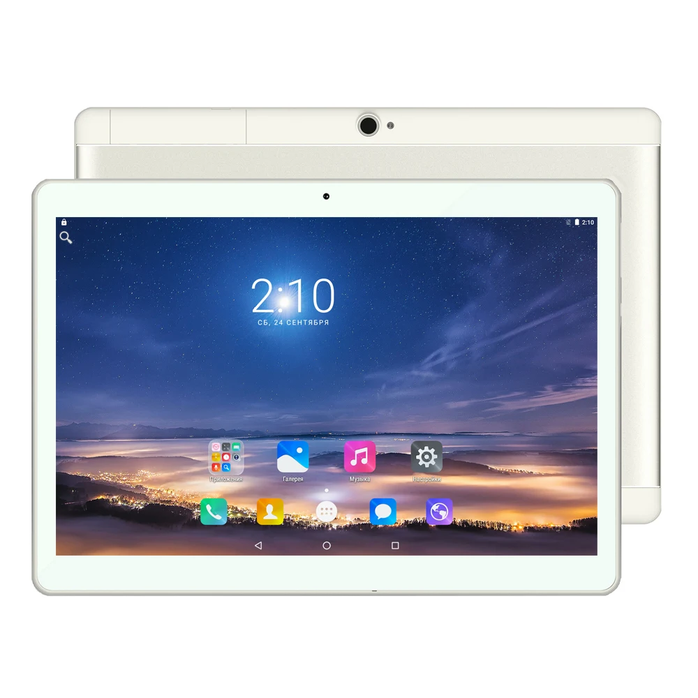 S109 10,1 дюймов Android 7,0 Tablet PC Tab Pad 2 ГБ Оперативная память 32 ГБ Встроенная память 4 ядра Play Store Bluetooth 3g телефонный звонок Dual SIM карты 10"