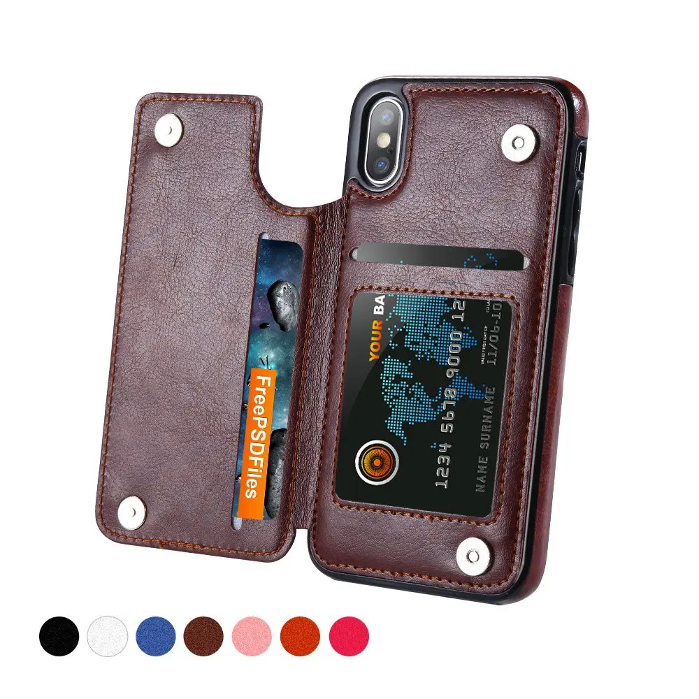 Phone Case For Iphone Wallet Case With Zipper, Flip Folio Book Pu Leather  Phone Case Shockproof Cover Women Men For Iphone Case - Temu