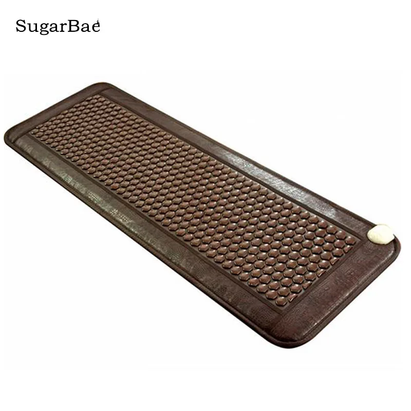

Natural Heating Tourmaline Mat Thermal Cushion Massage Mattress Health Care 50*150CM