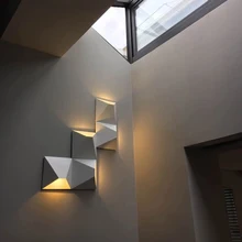 LED Modern Geometric Iron Acryl Black White DIY Magic Box LED Lamp LED Light Wall lamp Wall Light Wall Sconce For Store Bedroom LED Modern Geometric Iron Acryl Black White DIY Magic Box LED Lamp LED Light Wall lamp Wall Light Wall Sconce For Store Bedroom