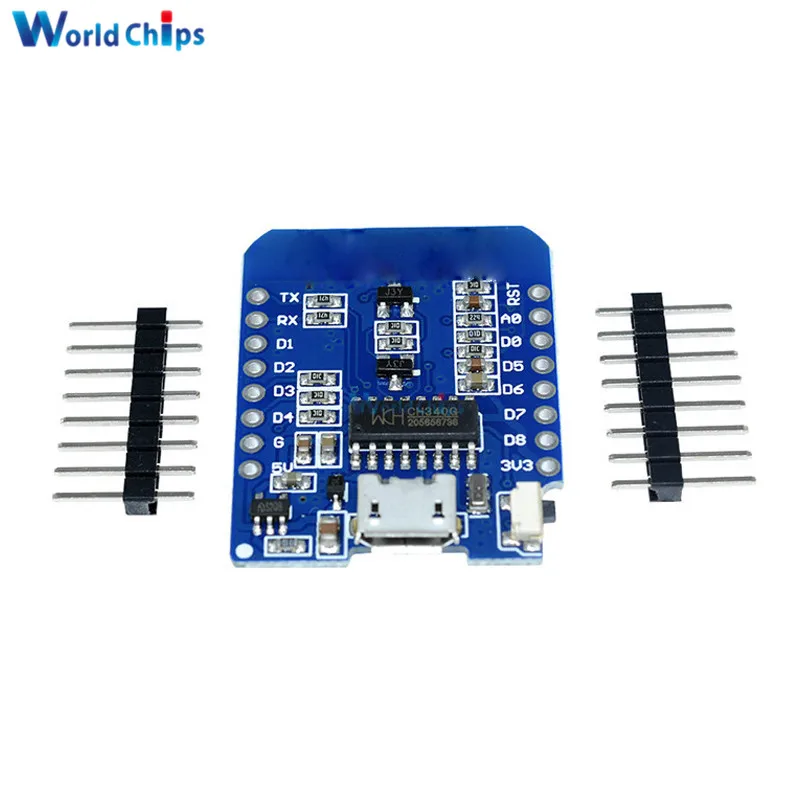 ESP8266 ESP 12 ESP12 12F мини модуль Wemos D1 Мини WiFi макетная плата Micro USB 3 V на основе 8266EX 11