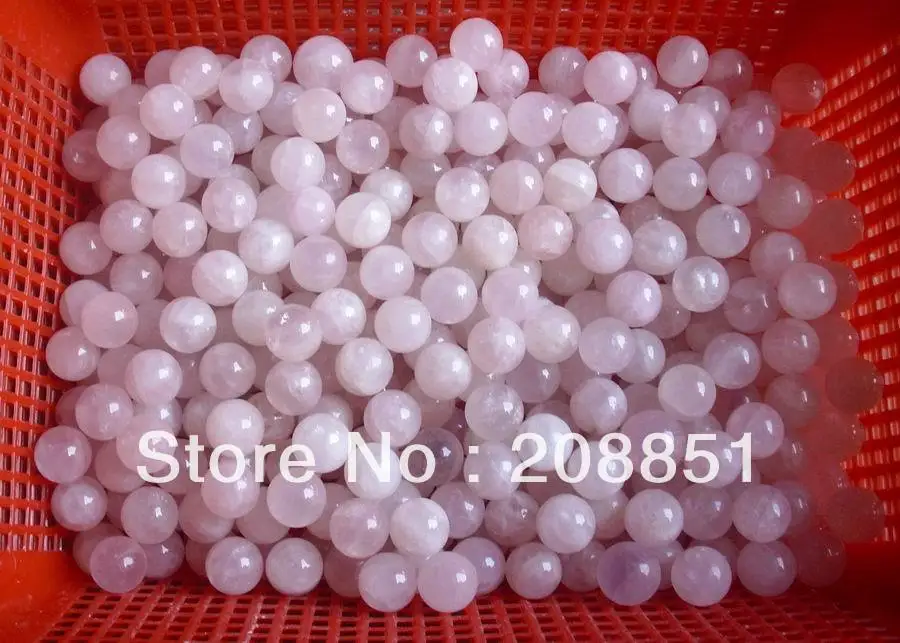 

Tiny NATURAL ROSE QUARTZ CRYSTAL SPHERE BALL HEALING 15-18mm,Wholesales ,Free Shipping