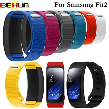 Wristband Luxury sport Silicone Watch Replacement Band wrist Strap watchband For Samsung Gear Fit 2 Fit2 SM-R360 Smartwatch S L sport silicone strap for samsung gear fit 2 watch band replacement wrist belt bracelet straps for samsung gear fit2 watchband