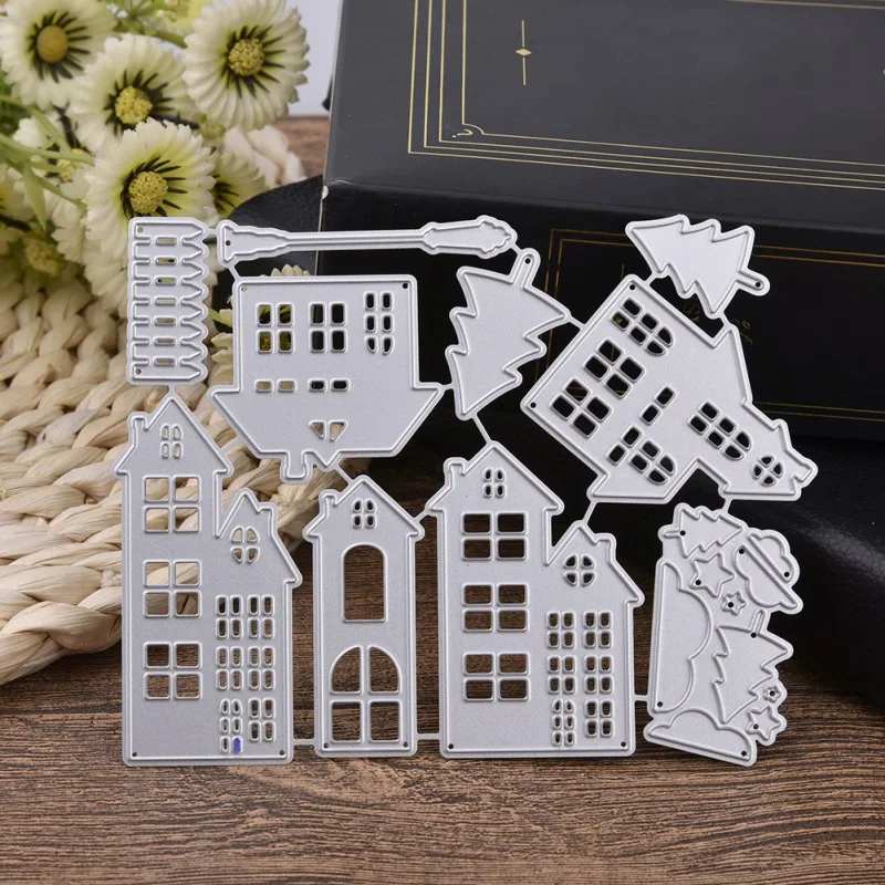 

Funny Christmas HandCraft Greeting Card Cutting Metal Dies Scrapbooking Birthday Christmas Card Making Tools