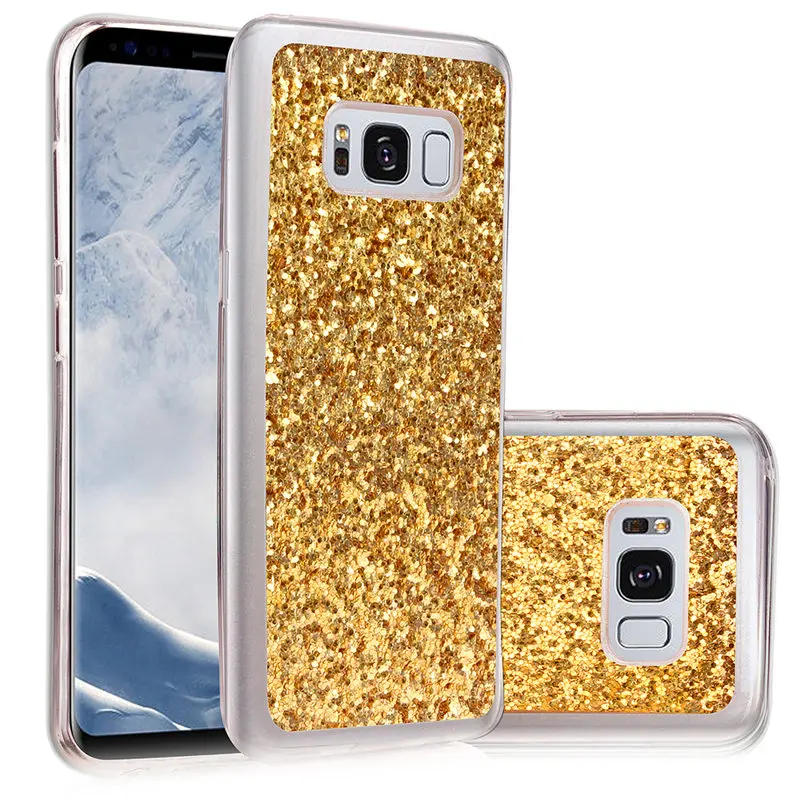 

For Samsung S8 Plus S8Plus Case Colored Shiny Glitter Silicone TPU Gel Soft Back Cover Phone Case for Samsung Galaxy S8 Plus G9