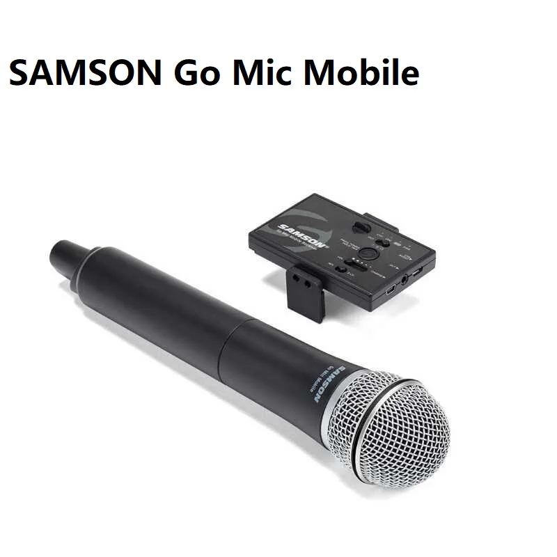 SAMSON Go Mic мобильный беспроводной микрофон петличный/портативная беспроводная система для мобильного телефона/SLR камеры/видеокамеры