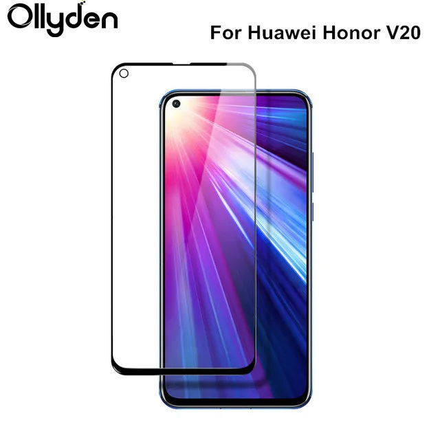 

2 PCS Protective Glass For Huawei Honor V20 Screen protector Full Cover Glass Film For Huawei Honor V20 View 20 Tempered Glass
