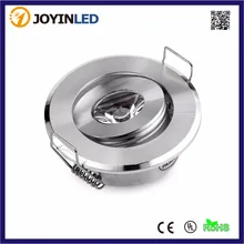 Высокое качество освещение для шкафа 1*3 Вт Высокая мощность bbrass Серебряный Мини светодиодный прожектор 3 Вт