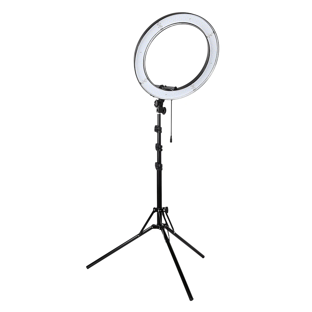 HTB1iFJ7lHZnBKNjSZFKq6AGOVXag 55W 18inch Camera Phone LED Ring Light Photography studio Dimmable Ring Lamp With Stand Tripods For TikTok Youtube Makeup Video