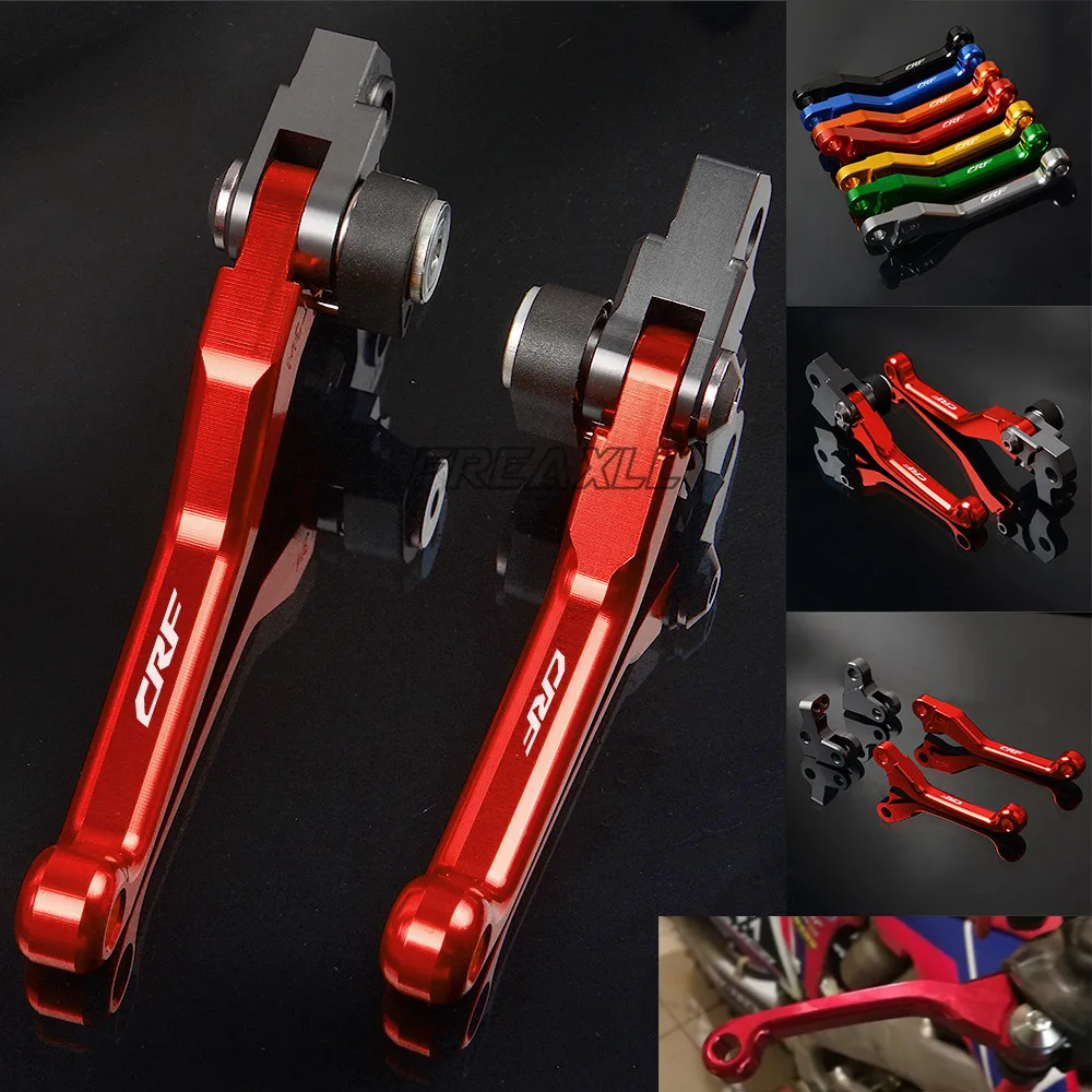 

FREAXLL For Honda CRF450R CRF450X CRF 450 R X Logo Motorbike Accessories CNC Pivot Motorbike Pit Dirt Bike Brake Clutch Levers