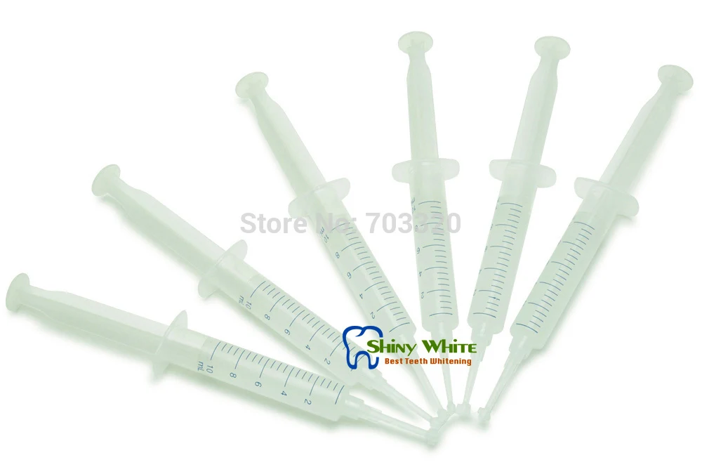 100X 10ml 6 HP Professional Dental Hydrogen Peroxide Teeth Whitening