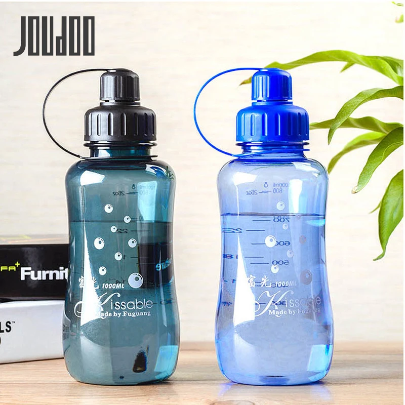 

JOUDOO Large Capacity 1L 1.5L 2L Plastic Water Bottle for Outdoor Sports Travel Hiking Climbing Bottle With mesh filter 35