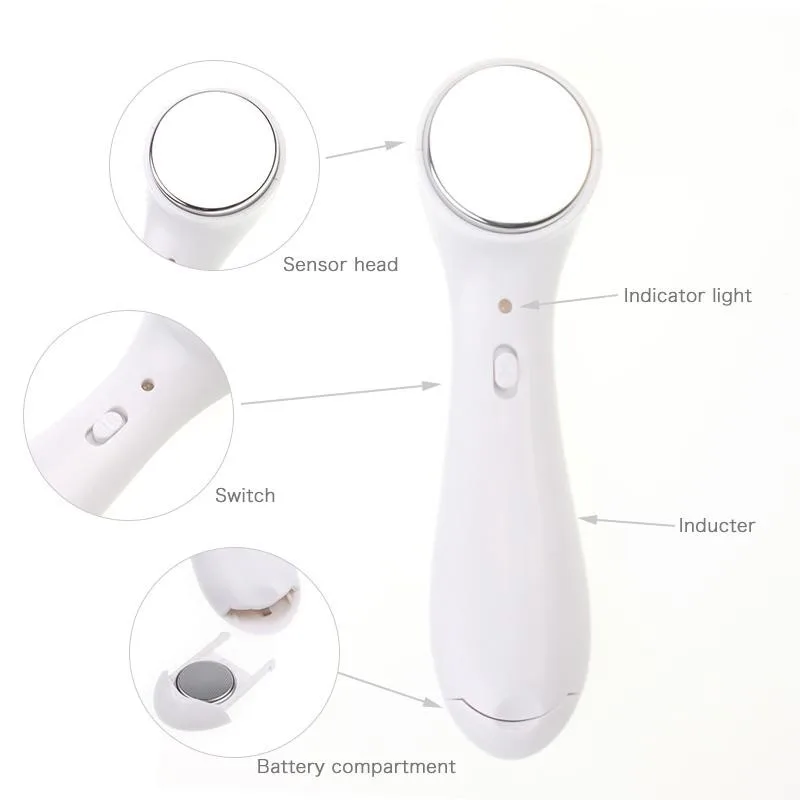 electronic iontophoresis apparatus facial cleaner