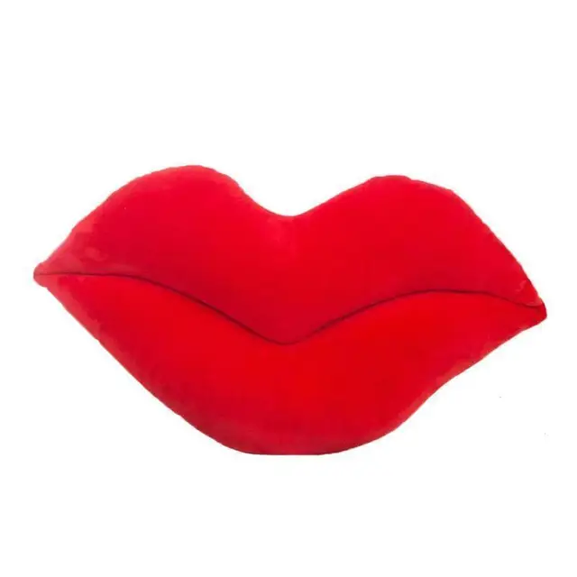Buy Creative Pink Red Lips Plush Cushion Funny Home
